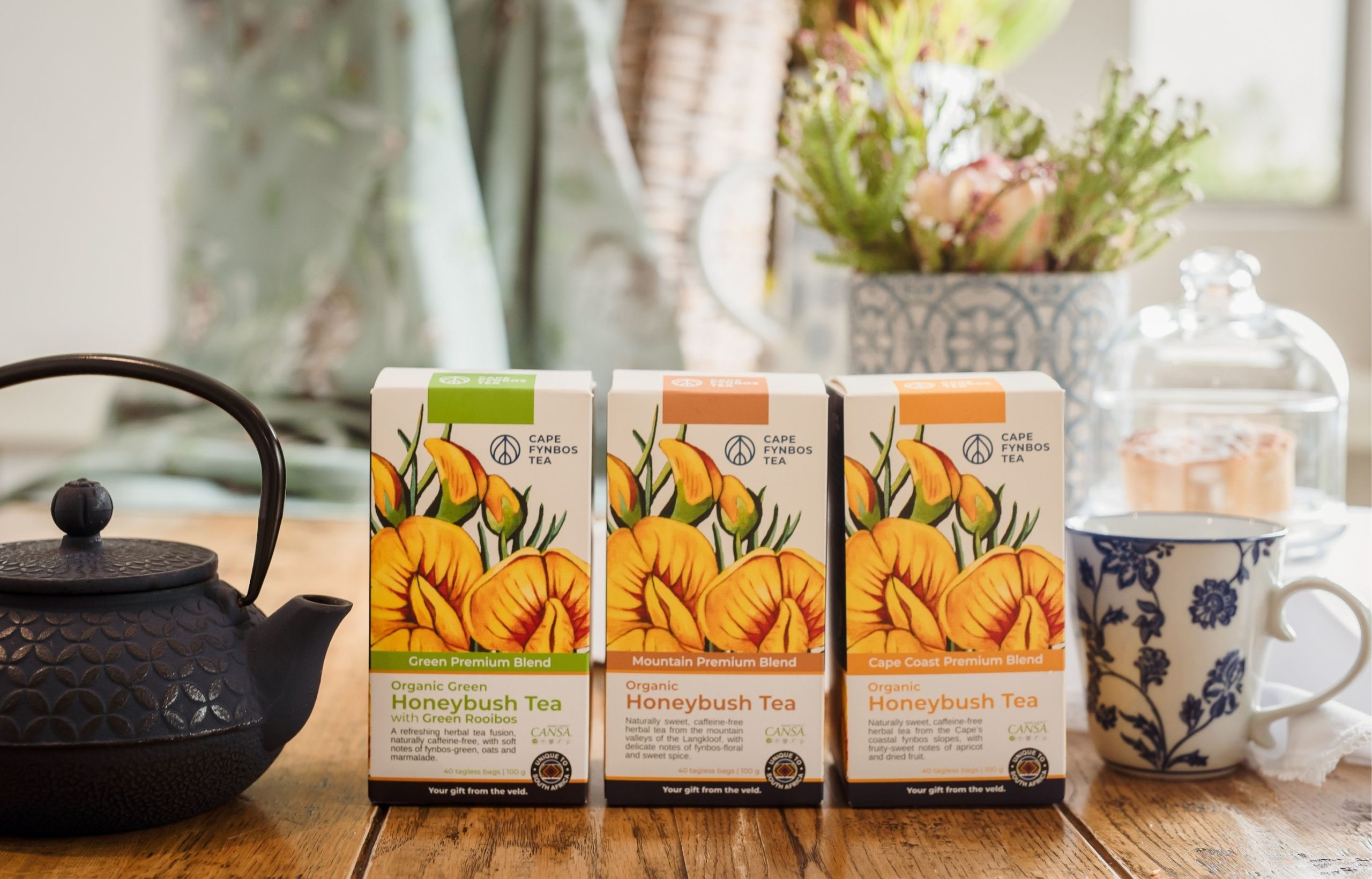 Premium Organic Honeybush Range