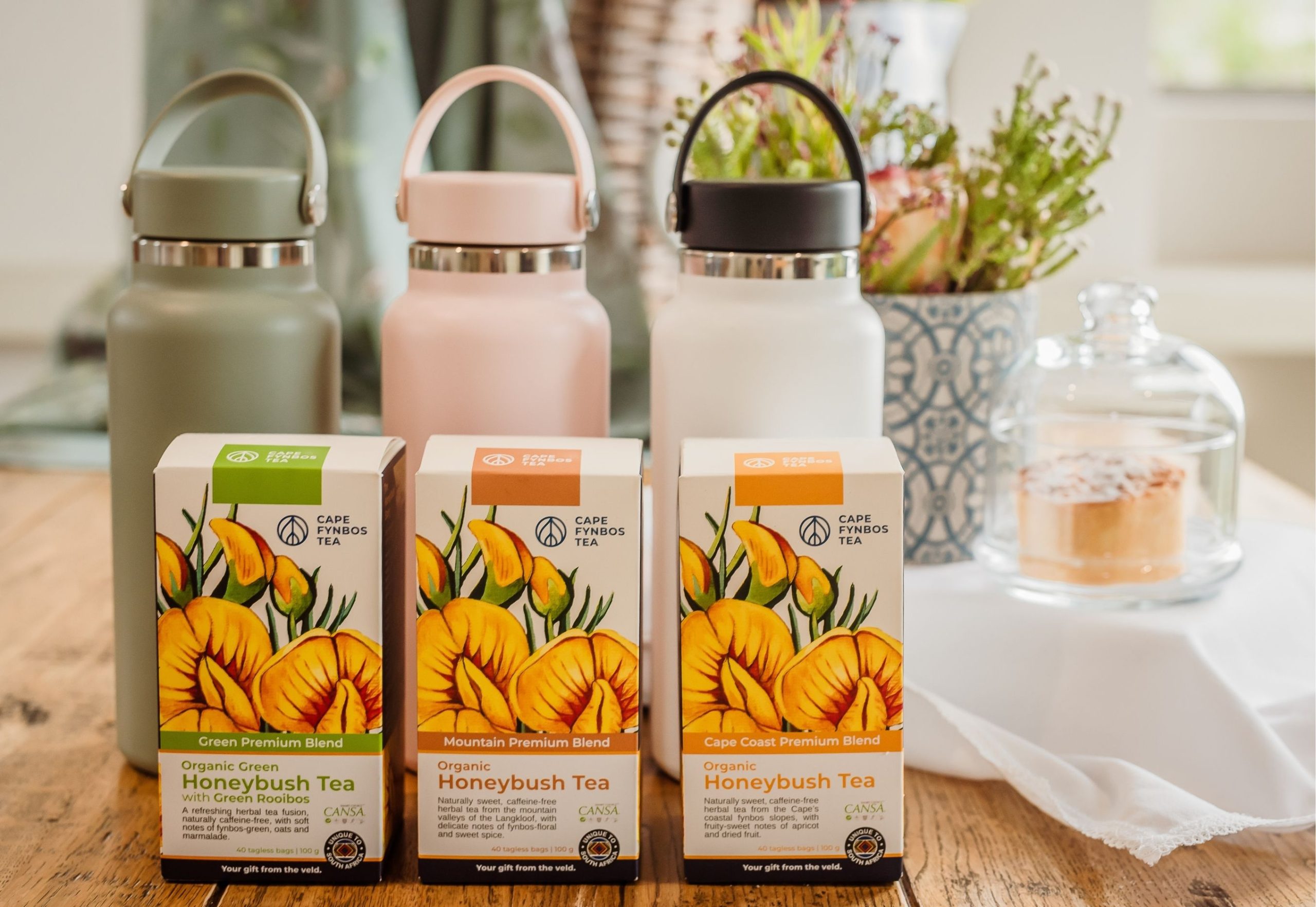 Premium Organic Honeybush Range_Hydrating on the Go